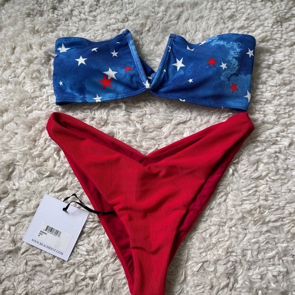 Beach Riot Red Bikini Bottom - Picture 7 of 15